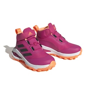 adidas Running Shoes Fortarun (Leisure, All Terrain, Cloudfoam, Velcro) magenta Girls